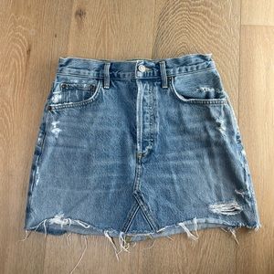 AGOLDE JEAN SKIRT